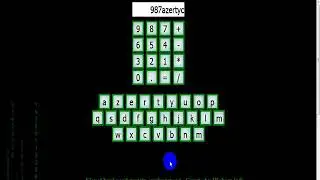 visual keyboard matrix environment for  smartphone