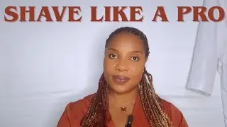 Best Feminine Shaving Video Ever : How to Shave Properly As a Girl. 