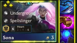 3 star Sona in 19 units comp | TFT Set 8.5