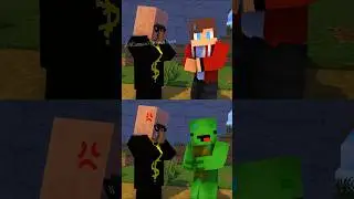 JJ vs Mikey / Good deeds vs Bad deeds - MAIZEN Minecraft Animation 
