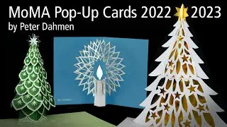 MoMA Pop Up Cards 2022 & 2023 by Peter Dahmen [Advertising, due to linking]