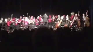 Hernando Symphony Orchestra performing at Central high school Brooksville Florida