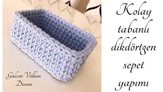 İzlenme Rekoru Kıran🏆Dikdörtgen Sepet Yapımı - Part 2