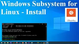 How to Install Windows Subsystem for Linux - quickly!