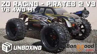 • ZD Racing - Pirates 2 V3 - 1/8 4WD MT - In-Depth unboxing 👀 •