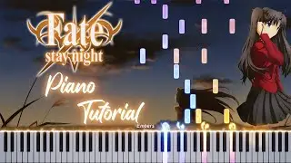 Fate/Stay Night - Ocean of Memories | (Synthesia) Piano Tutorial