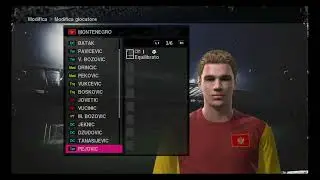 statistiche dei giocatori del montenegro su pro evolution soccer 2010
