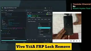 Vivo Y12A FRP Lock Remove With Hydra Tool