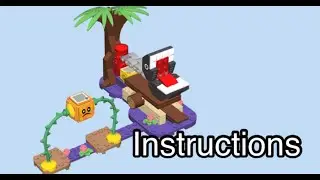 LEGO Super Mario Chain Chomp Jungle Encounter Set Instructions! Set 71381
