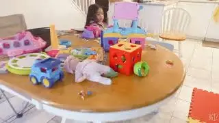 Chrystia loves activity like coloring book and eating blackberry #funny #chrystiatvshow #shorts #kid