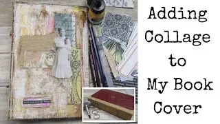 Adding Collage to My Book Cover - Using Book Pages.