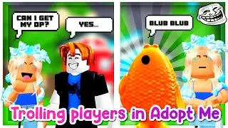 Trolling players in Adopt Me… 😬 #adoptme #roblox #funny