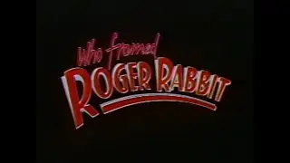 Who Framed Roger Rabbit (1988) VHS Opening