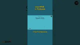 Work with HIVE in PySpark #pyspark #spark #hive