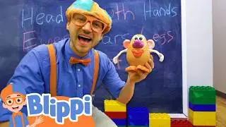 Learn Body Parts with Blippi | Educational Videos for Toddlers