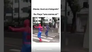 Fotógrafo sendo fotógrafo