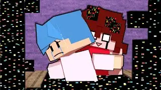 BF x GF Lost Love (Good Ending) Come Learn With Pibby x FNF Animation - Minecraft Animation