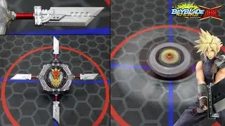 CLOUD STRIFE BEYBLADE MOD!! Greatest Raphael Beyblade Mod! Beyblade Burst DB Final Fanstasy VII Bey!