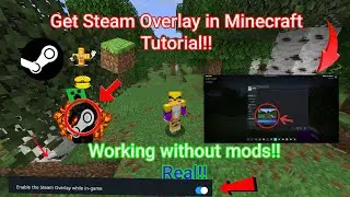 Tutorial Steam Overlay in Minecraft Java