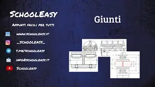 Giunti: teoria e giunti rigidi