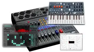Nekryl's Chase  (Zoom Livetrak L-8, Arturia Microfreak & TS404 recording)