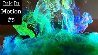 Ink Drops into water - Ink in Motion #5