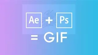 How to Make Animated GIFs using Adobe After Effects and Photoshop CC! (2017)