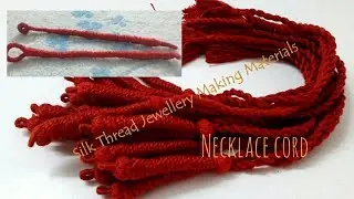 Simple way of making necklace back Dori || periwinkle TV