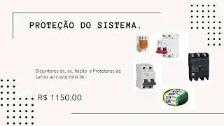 O VALOR DO MEU SISTEMA SOLAR