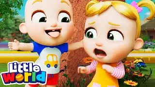 Boo Out Side Fun Surprise | Kids Songs & Nursery Rhymes by Little World
