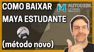 Como baixar Maya grátis (versão estudante 2020+) método novo!