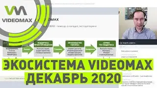 Экосистема VIDEOMAX Новинки, уникальные решения, работа с партнерами. Вебинар 11.12.2020