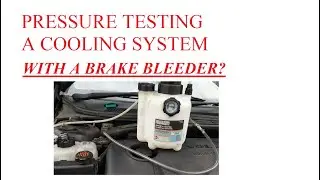 How to Pressure Test a Cooling System