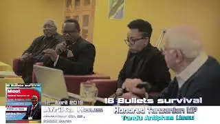 Hon.Tundu Antiphas Mughwai Lissu in Germany, Berlin. (16 BULLETS SURVIVAL) Part 1