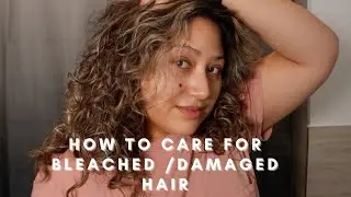 how to care for bleached hair