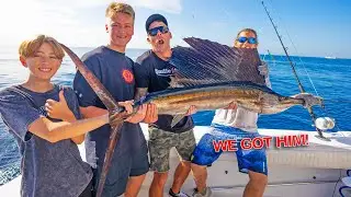 HUGE BATTLE!! Fighting For The Biggest Fish Challenge With My Boys!