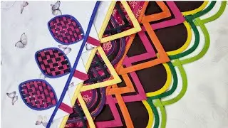 Magnificent & Superlative Trendy Cutswork Sleeve's, Daman & trouser design @SamraMaqboolVlogs