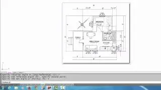 Autocad - Rotate an Image & Trace Over It - Part 2 #48