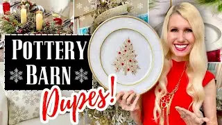 POTTERY BARN *CHRISTMAS DUPES* HIGH-END HOLIDAY DIY DECOR For HUNDREDS LESS!
