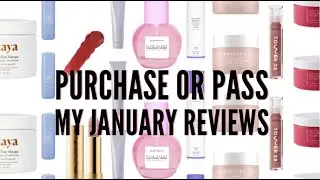 Purchase or Pass: My January Reviews! Summer Fridays, Set Active, Drunk Elephant and more!