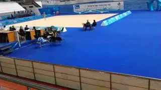 Алина Ермолова - обруч. Первенство России 2015
