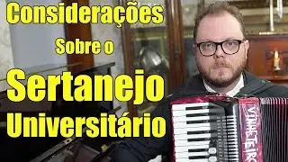 Considerações Sobre o Sertanejo Universitário