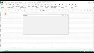 UserForm как обычное окно