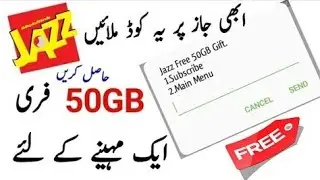 Jazz Unlimited Free internet New Trick 2020