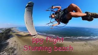 ppg amazing morning flight at the beach - long version