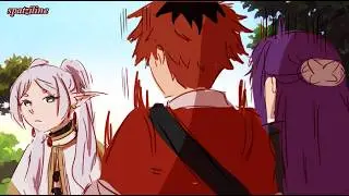 Rare moment Frieren gets mad at Fern and Stark [Frieren Comic]