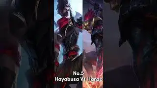 Top 7 RIVAL HERO Mobile legends #mobilelegends #shorts #games #gaming #mlbb