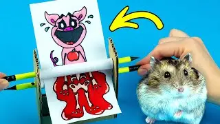 Drawing & Paper Craft PICKY PIGGY Transformation | Smiling Critters