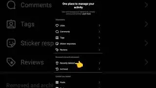 See Recently Deleted Posts, Stories, Reels and Videos on Instagram 
