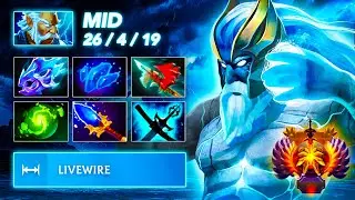 [7.39d] WRATH OF GOD! - Zeus MID | Full Gameplay Dota Class
